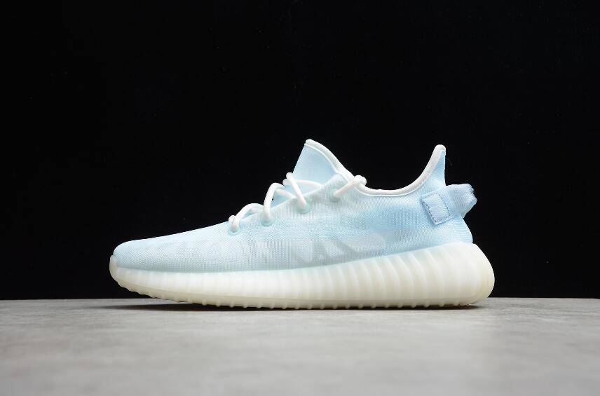 New Brand Adidas Yeezy Boost 350 V2 Mono Ice GW2869 On Sale - Click Image to Close