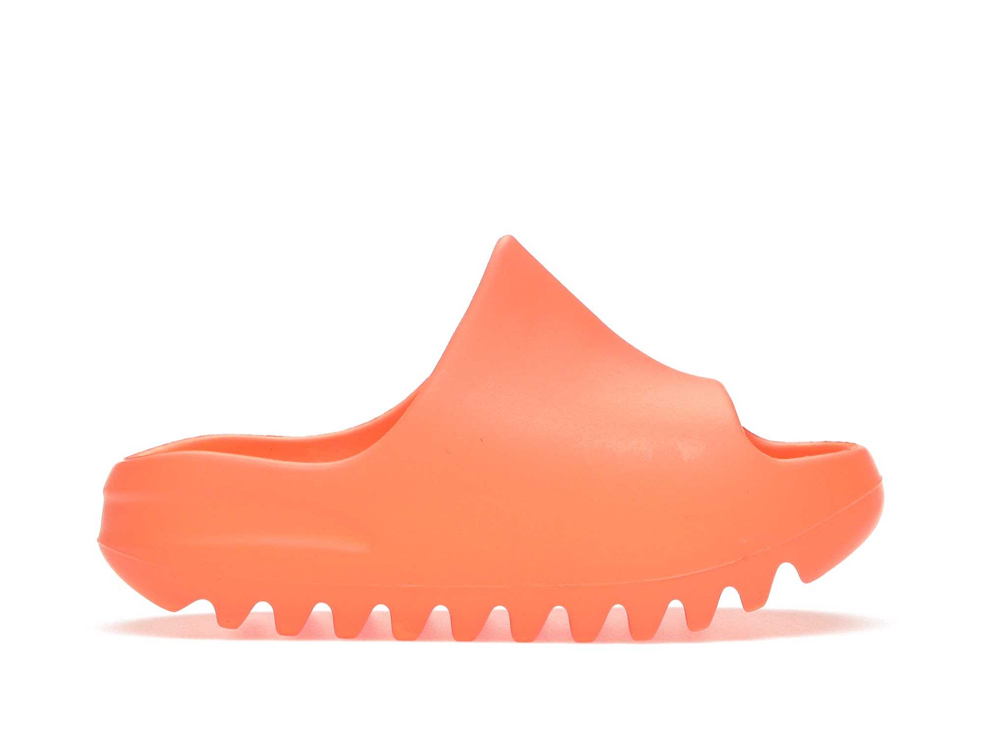 Adidas Yeezy Slides Shoes Enflame Orange (Kids) - Click Image to Close
