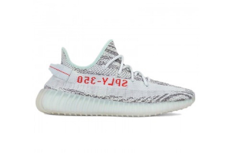 Adidas Yeezy Boost 350 V2 "Blue Tint" Grey Three High Res Red (B37571) Online Sale